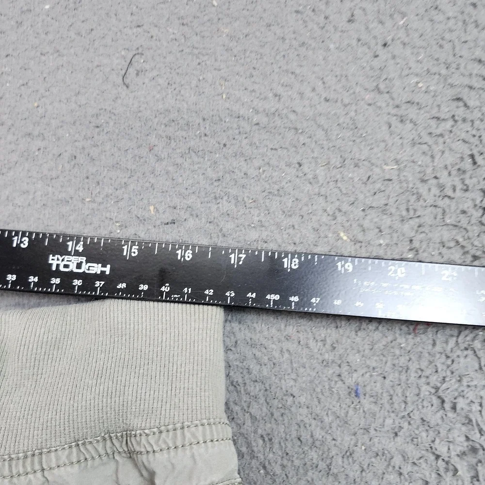 Calvin Klein Pants Womens M Green Capri Cargo Drawstring Elastic Waist Pockets - Picture 12 of 13